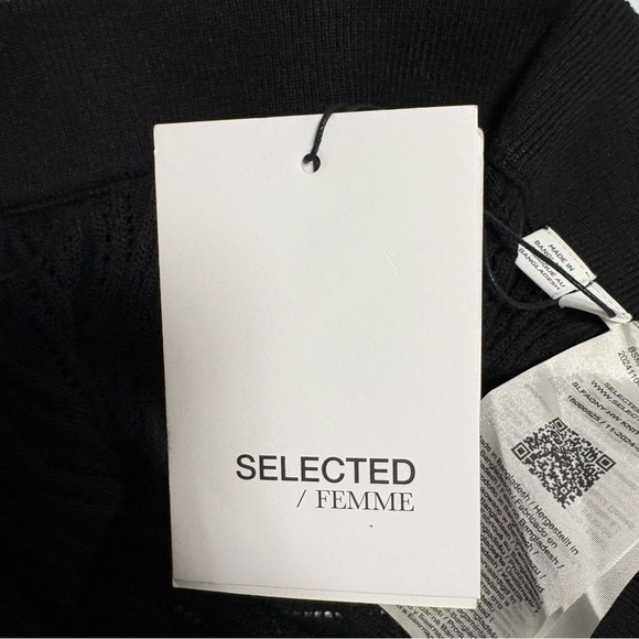 Selected Femme Slfagny HW Knit Pants - Picture 7 of 9